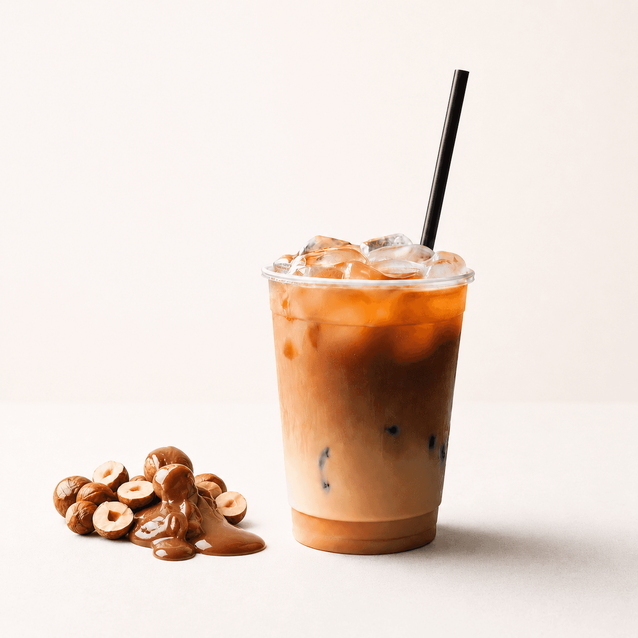 Latte sweet hazelnut