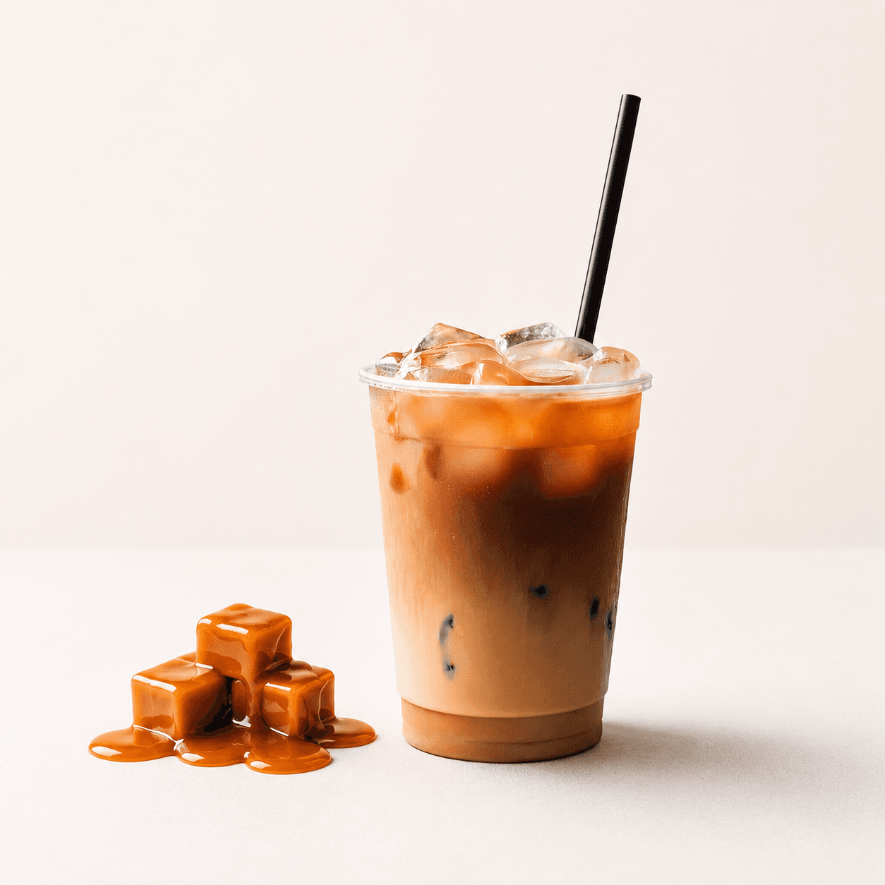 Latte golden caramel